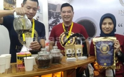 The Joy of Coffee INDIBRO and Harmony Visitor sequence Eastfood Indonesia Exhibition 2019